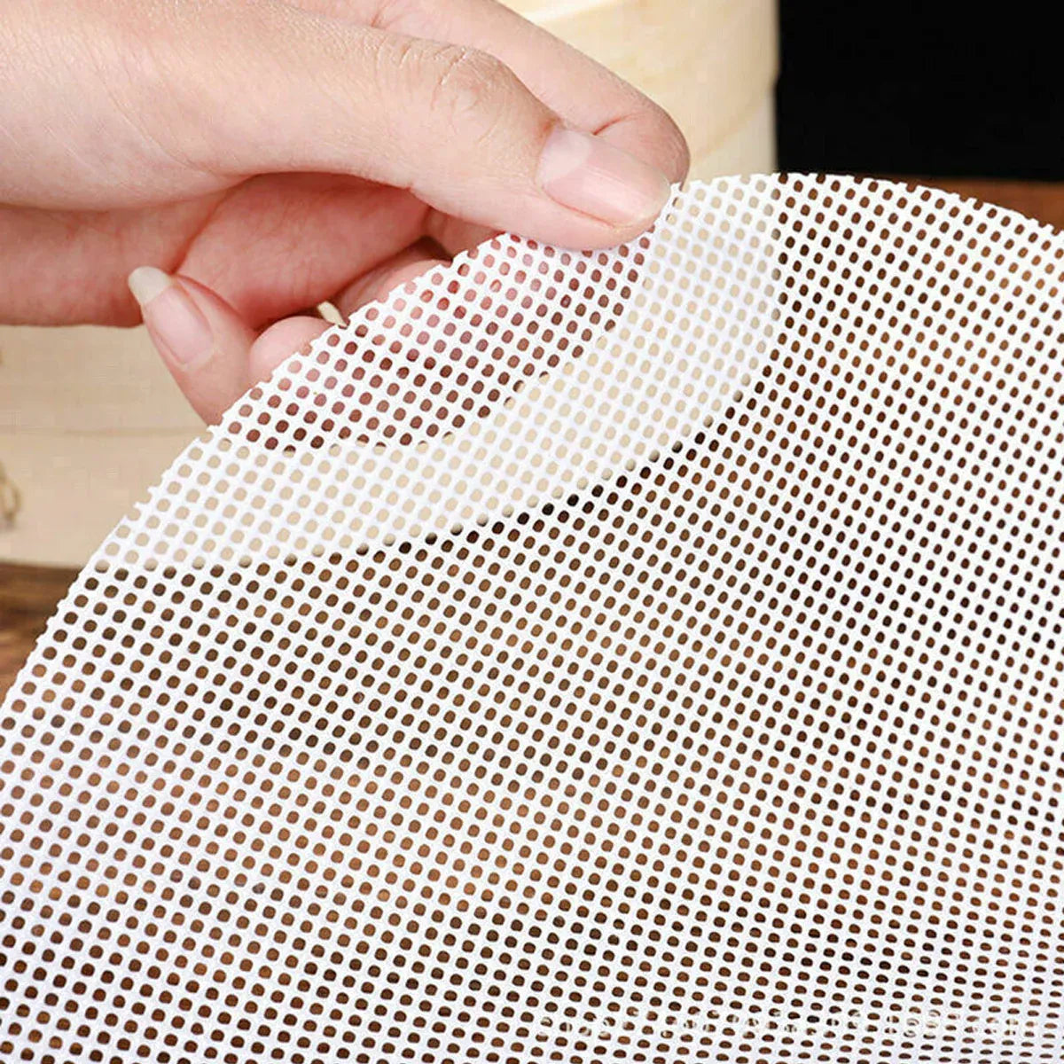 3pcs Silicone Steamer Pad Steamer Cloth Non stick Drawer Cloth Reusable Kitchen V528-STEAMERLINING-3PCS9IN-83360