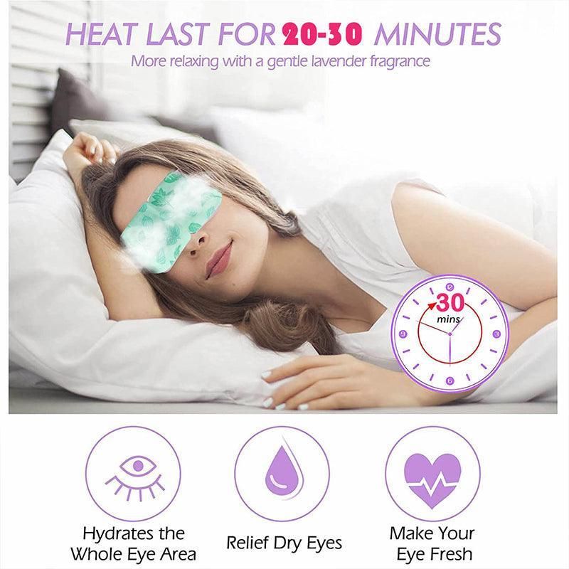 3Pcs Steam Warm Eye Pad Mask Relieve Fatigue Over Worked Eyes Comfortable Health V528-STEAMEYEPADMASK-3PCS-554515