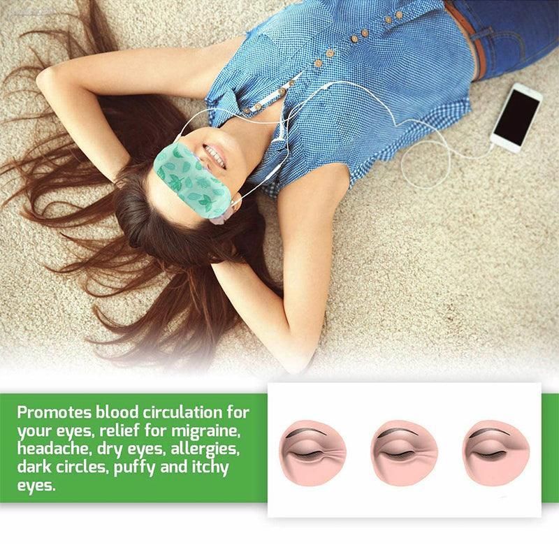 3Pcs Steam Warm Eye Pad Mask Relieve Fatigue Over Worked Eyes Comfortable Health V528-STEAMEYEPADMASK-3PCS-554515