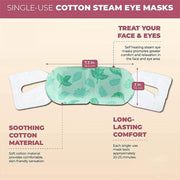3Pcs Steam Warm Eye Pad Mask Relieve Fatigue Over Worked Eyes Comfortable Health V528-STEAMEYEPADMASK-3PCS-554515