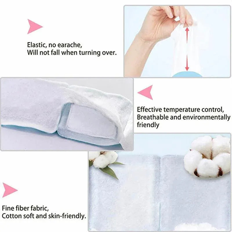 3Pcs Steam Warm Eye Pad Mask Relieve Fatigue Over Worked Eyes Comfortable Health V528-STEAMEYEPADMASK-3PCS-554515