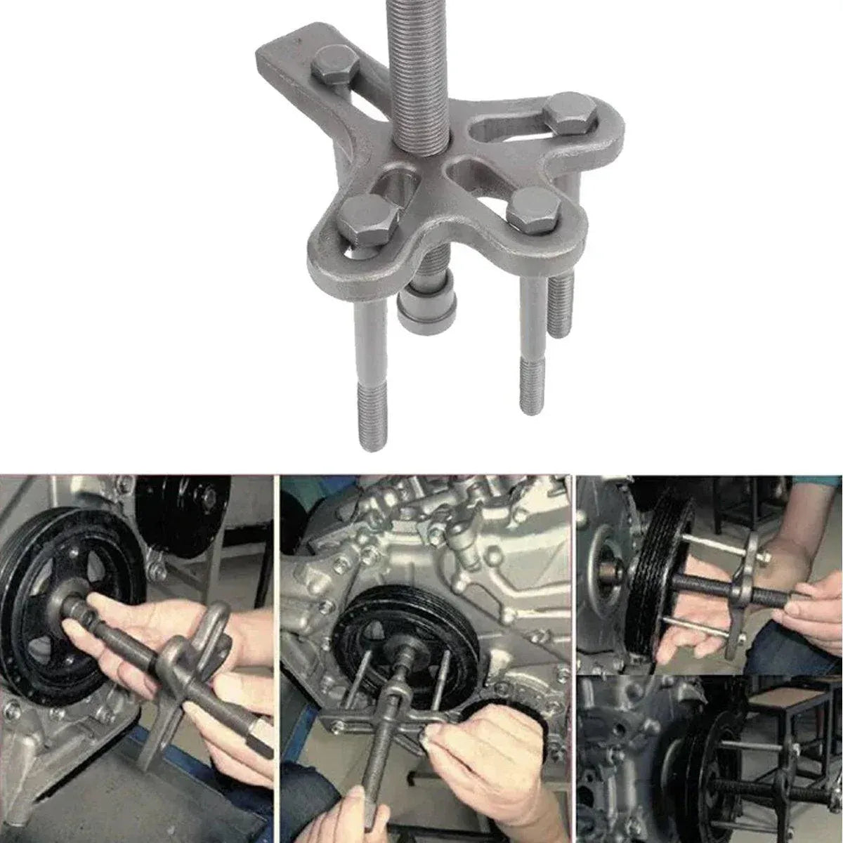 13 Piece Steering Wheel Removal Tool Kit Automotive Repair Disassembly Set V528-STEERING-WHEEL-REMOVER-13PCS-778140