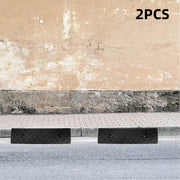 Uphill Step Ramp Pad 2PCS Plastic Slope Threshold Ramp Pad For Driveway Support V528-STEPS-2PCS-310991
