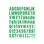 10pcs Letter Stickers Colorful DIY Scrapbooking Water Bottle Greeting Cards - Dark Green V528-STICKER-10PCS-DARK-GREEN-760158