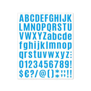 10pcs Letter Stickers Colorful DIY Scrapbooking Water Bottle Greeting Cards - Light Blue V528-STICKER-10PCS-LIGHT-BLUE-437000