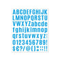 10pcs Letter Stickers Colorful DIY Scrapbooking Water Bottle Greeting Cards - Light Blue V528-STICKER-10PCS-LIGHT-BLUE-437000