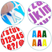 10pcs Letter Stickers Colorful DIY Scrapbooking Water Bottle Greeting Cards - Light Blue V528-STICKER-10PCS-LIGHT-BLUE-437000