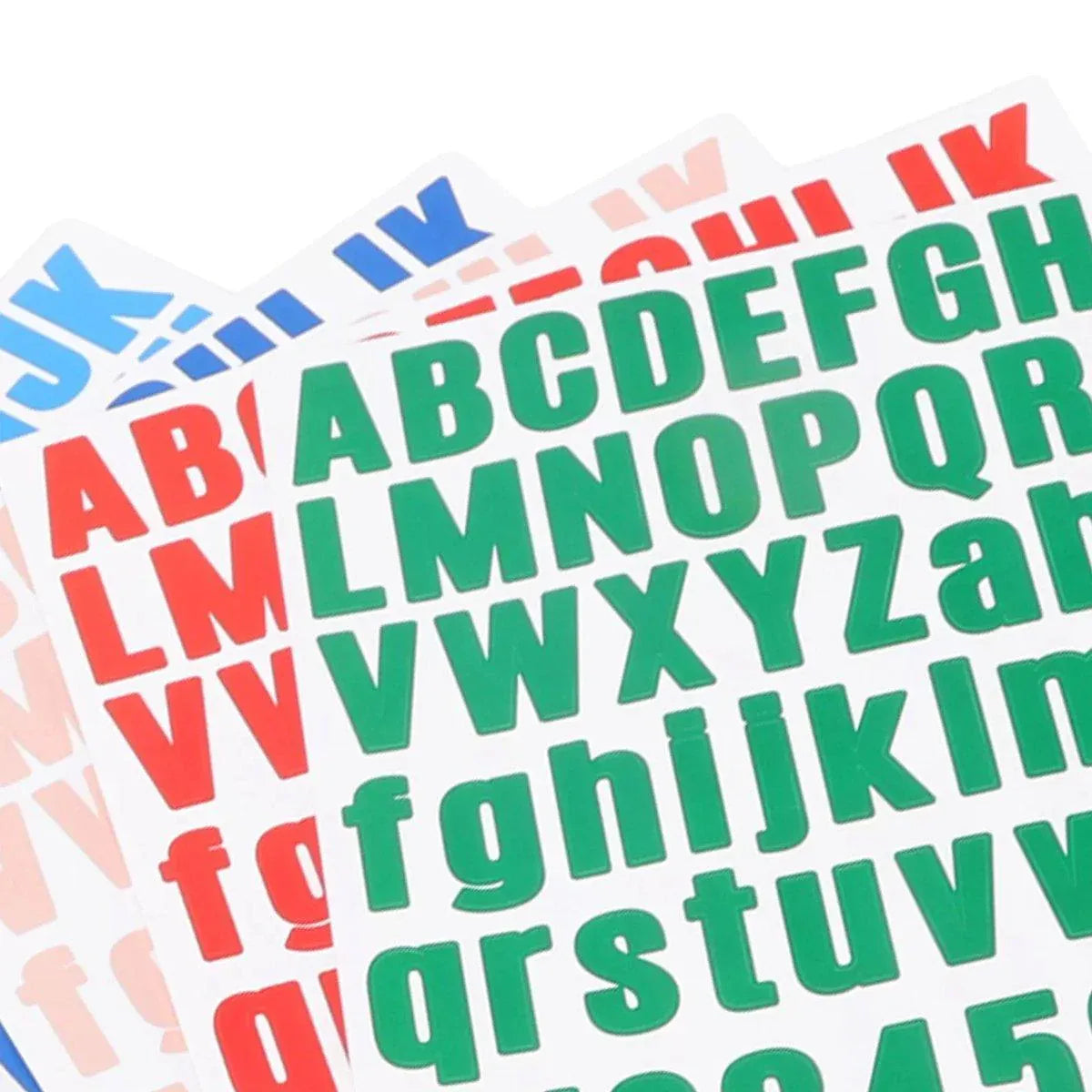 10pcs Letter Stickers Colorful DIY Scrapbooking Water Bottle Greeting Cards - Light Blue V528-STICKER-10PCS-LIGHT-BLUE-437000
