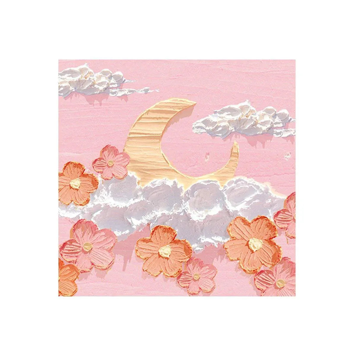 800 Sheets Colorful Oil Painting Sticky Notes Memo Pads Self-Adhesive Notes - 5# V528-STICKER-10PCS-MLXH-913670