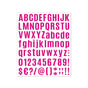 10pcs Letter Stickers Colorful DIY Scrapbooking Water Bottle Greeting Cards - Rose Red V528-STICKER-10PCS-ROSE-RED-406895