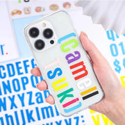 10pcs Letter Stickers Colorful DIY Scrapbooking Water Bottle Greeting Cards - White V528-STICKER-10PCS-WHITE-767844