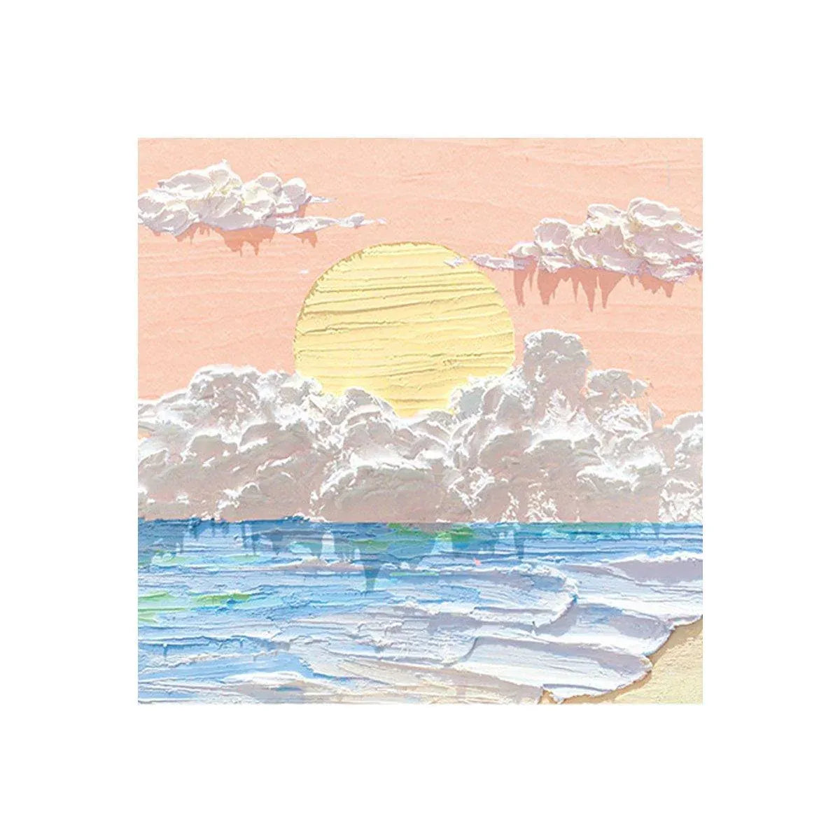 800 Sheets Colorful Oil Painting Sticky Notes Memo Pads Self-Adhesive Notes - 7# V528-STICKER-10PCS-XRHA-765915