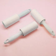 Lint Roller With Refills Sticky Remover Pet Dog Hair Clothes Sofa Dust Cleaning V528-STICKER-2HANDLE10ROLL-58566
