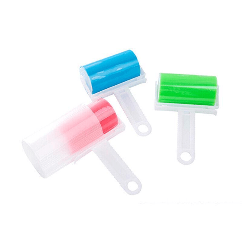 3PCS Washable Lint Rollers for Pet Hair Clothes Carpet Reusable Sticky Brush V528-STICKER-3PCS-22069