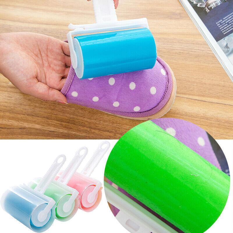 3PCS Washable Lint Rollers for Pet Hair Clothes Carpet Reusable Sticky Brush V528-STICKER-3PCS-22069