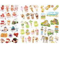 15-Style Creative Student Graffiti Sticker Set Small Fresh Sticker - G-Bangkok Cuisine V528-STICKER-MGMS-768999