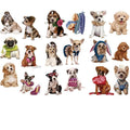15-Style Creative Student Graffiti Sticker Set Small Fresh Sticker - K-Dogs V528-STICKER-SJMG-938774