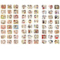 15-Style Creative Student Graffiti Sticker Set Small Fresh Sticker - M-Traditional Chinese Opera V528-STICKER-XQJJ-540244