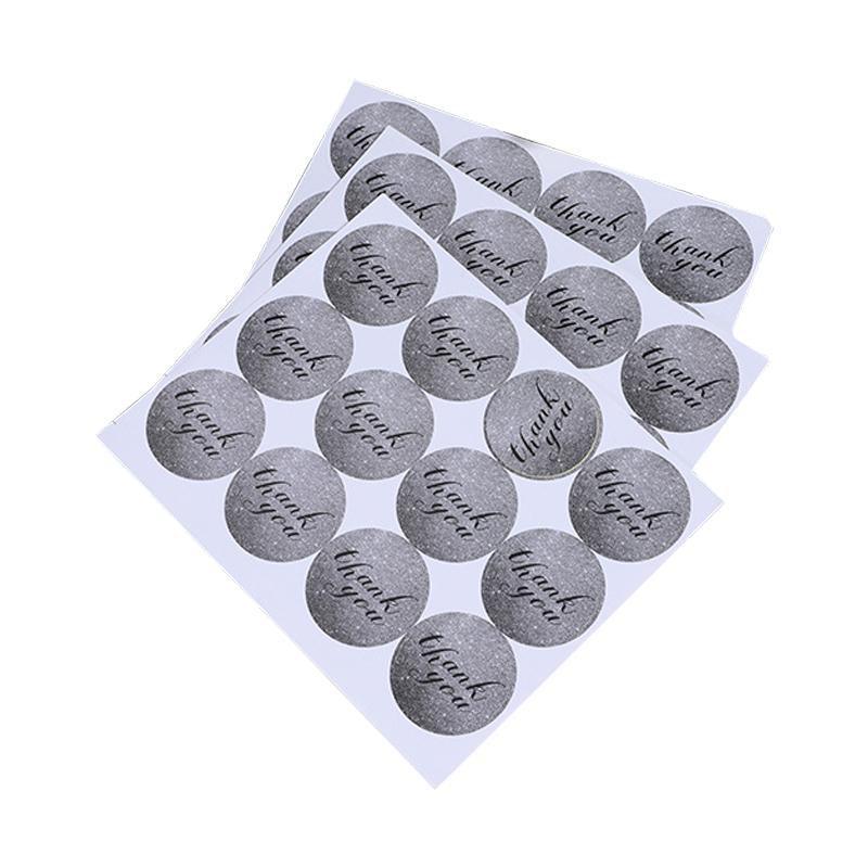 UP TO 80PCS Stickers Labels Thank You Stickers Gift Wrapping Craft Scrapbook DIY - 16*5PCS Style 2 V528-STICKERS-4COLOURS-16X5-826006