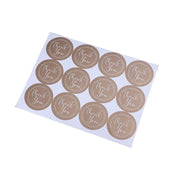 UP TO 80PCS Stickers Labels Thank You Stickers Gift Wrapping Craft Scrapbook DIY - 16*5PCS Style 2 V528-STICKERS-4COLOURS-16X5-826006