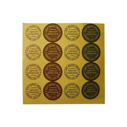 UP TO 80PCS Stickers Labels Thank You Stickers Gift Wrapping Craft Scrapbook DIY - 12*5PCS Style 4 V528-STICKERS-KRAFTPAPER-12X5-288384