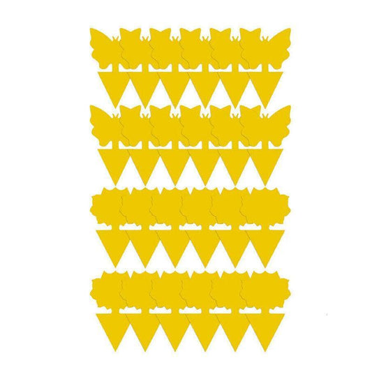 10X Dual Sided Sticky Trap Insect Killer Whitefly Thrip Fruit Fly Gnat - Butterfly 10PCS V528-STICKYTRAP-BUTTERFLY-10PCS-150774