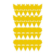 10X Dual Sided Sticky Trap Insect Killer Whitefly Thrip Fruit Fly Gnat - Butterfly 10PCS