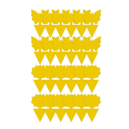 10X Dual Sided Sticky Trap Insect Killer Whitefly Thrip Fruit Fly Gnat - Butterfly 20PCS V528-STICKYTRAP-BUTTERFLY-20PCS-505278