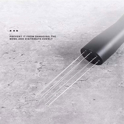 Stainless Steel Coffee Distributor Needle Espresso Stirring Tool Powder Tamper - Silver V528-STIRRINGTOOL-SILVER-849501