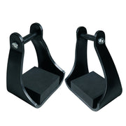 2pcs Plastic Stirrups Adjustable Horse Riding Equestrian Training Stable Riding V528-STIRRUP-880988