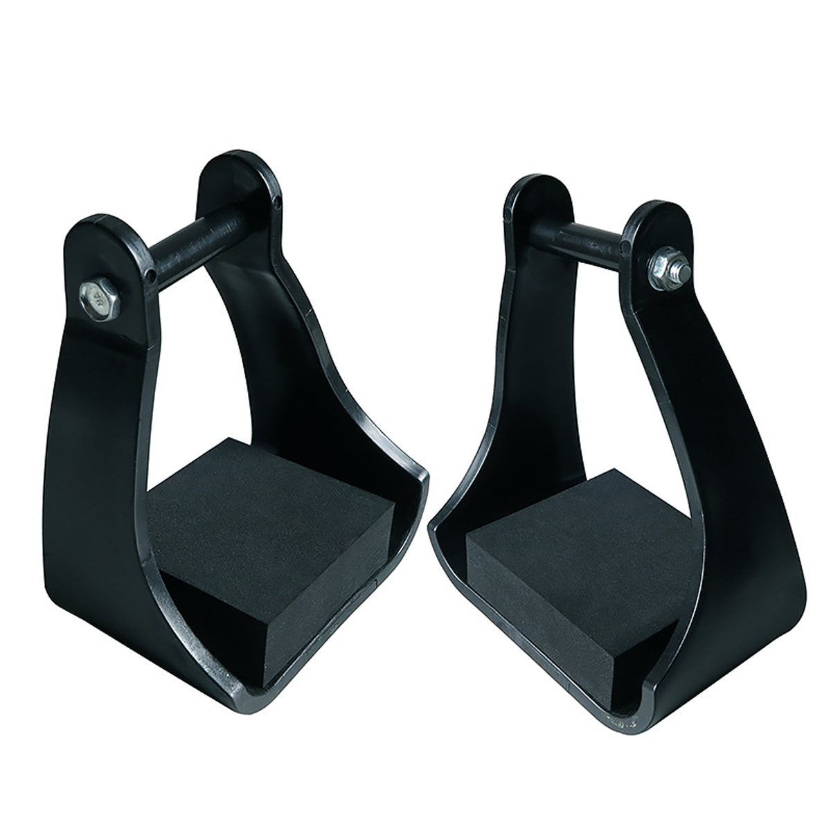 2pcs Plastic Stirrups Adjustable Horse Riding Equestrian Training Stable Riding V528-STIRRUP-880988