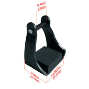 2pcs Plastic Stirrups Adjustable Horse Riding Equestrian Training Stable Riding V528-STIRRUP-880988