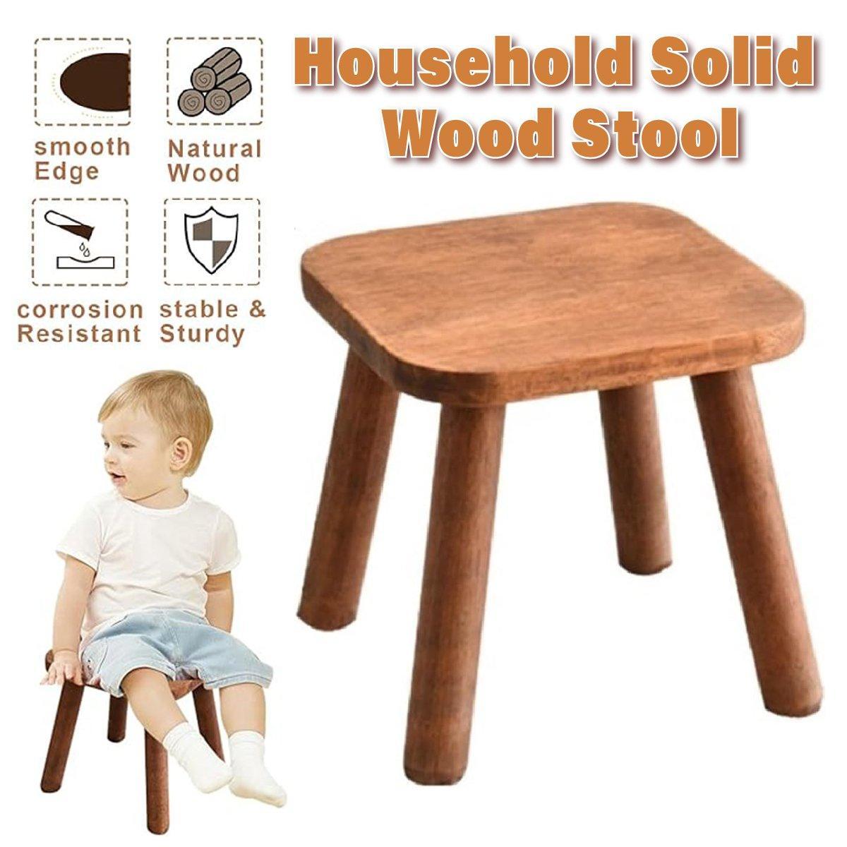 Wooden Short Stool Living Room Shoe Changing Stool Home Furniture Seat V528-STOOL-241561