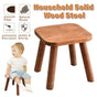 Wooden Short Stool Living Room Shoe Changing Stool Home Furniture Seat V528-STOOL-241561