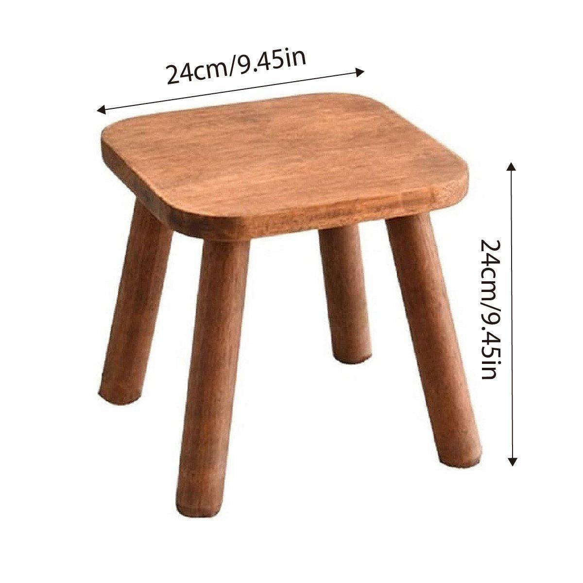 Wooden Short Stool Living Room Shoe Changing Stool Home Furniture Seat V528-STOOL-241561