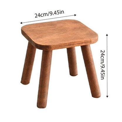 Wooden Short Stool Living Room Shoe Changing Stool Home Furniture Seat V528-STOOL-241561