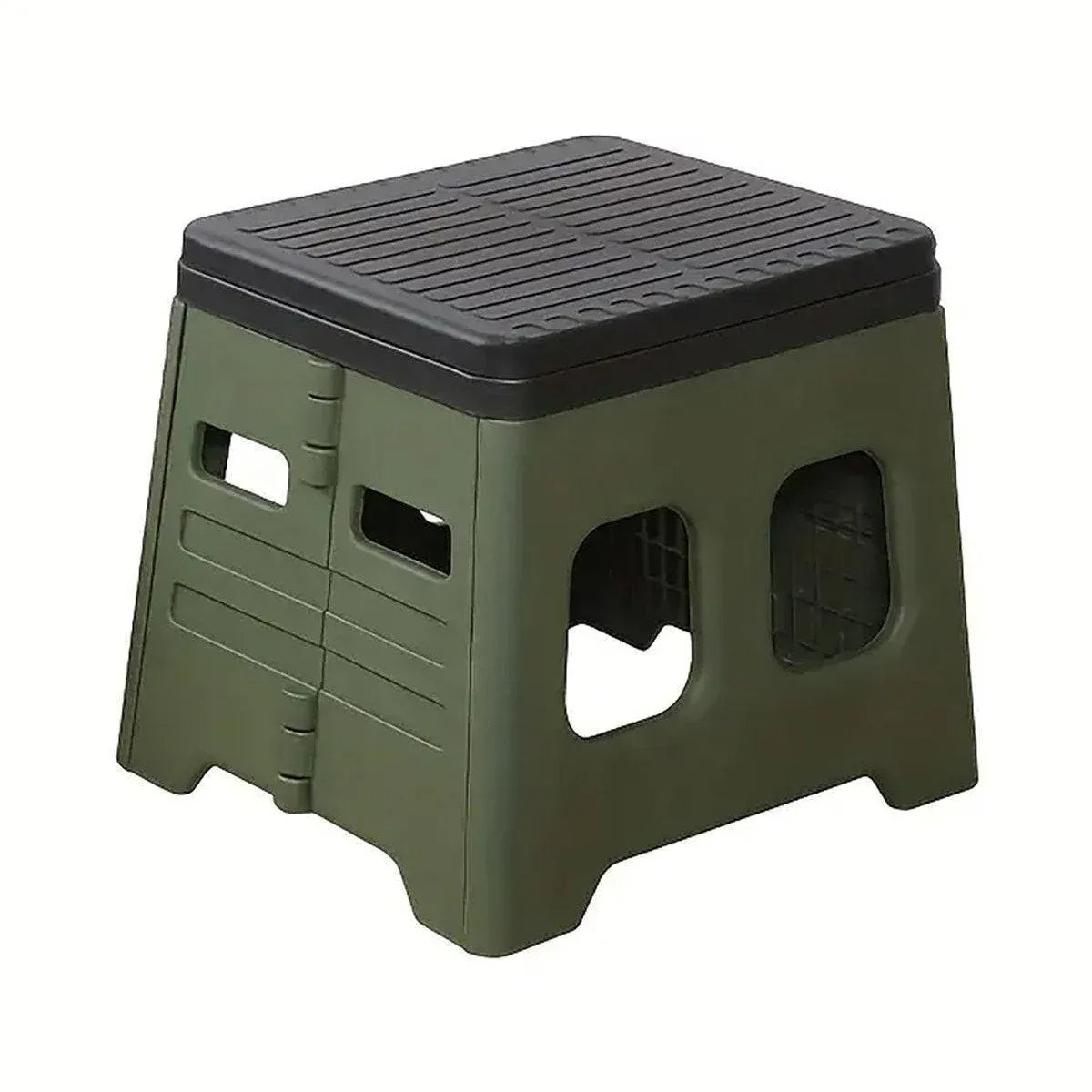 Outdoor Travel Toilet Portable Folding Stool Seat for Camping Hiking and Outdoor - Green V528-STOOL-GREEN-621117