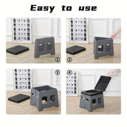 Outdoor Travel Toilet Portable Folding Stool Seat for Camping Hiking and Outdoor - Green V528-STOOL-GREEN-621117