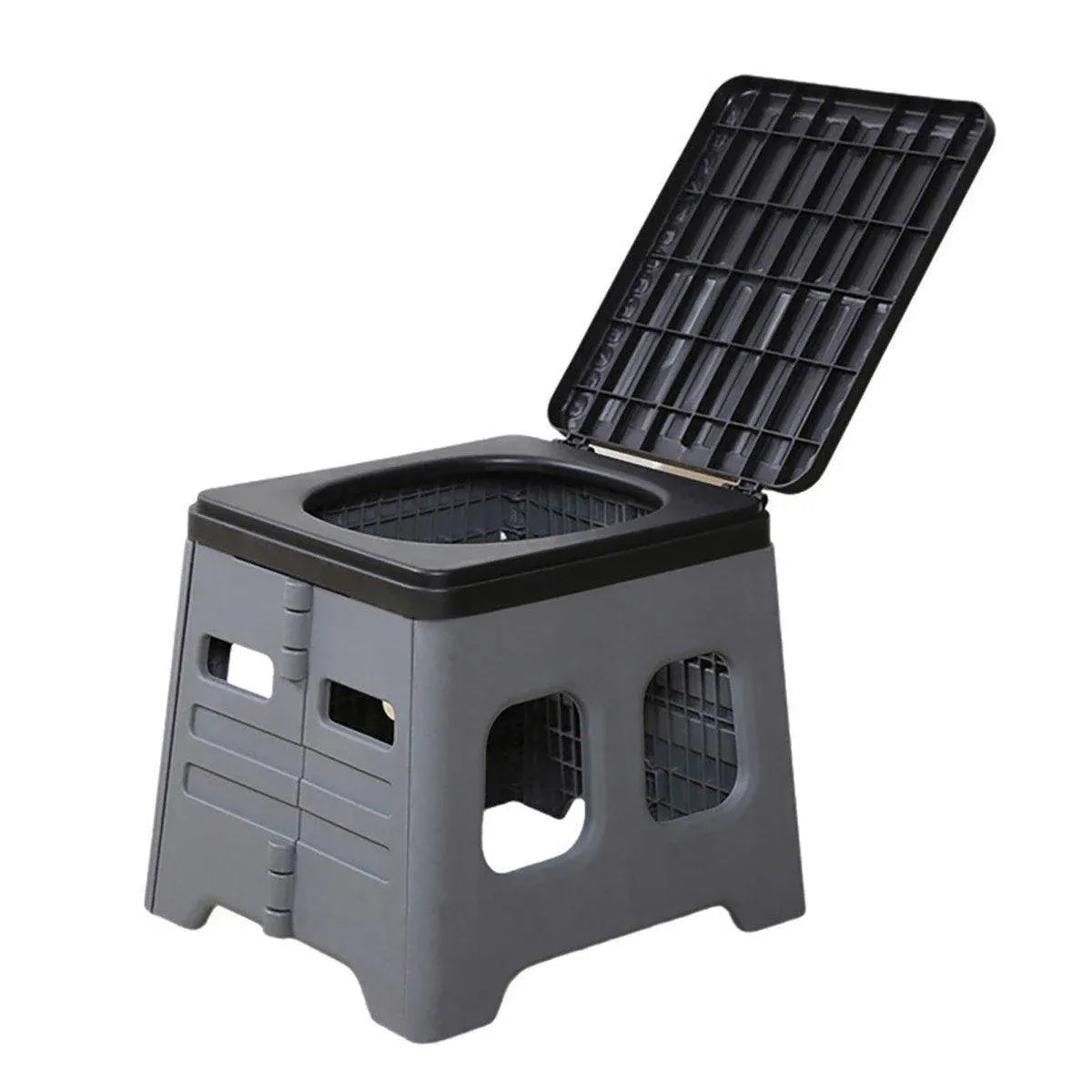 Outdoor Travel Toilet Portable Folding Stool Seat for Camping Hiking and Outdoor - Green V528-STOOL-GREEN-621117