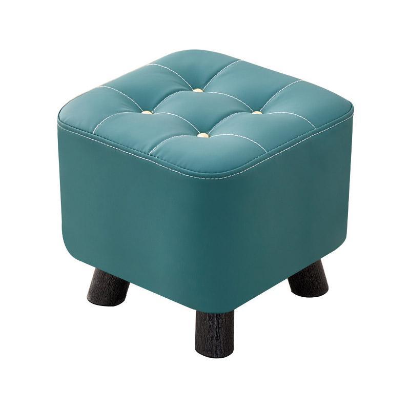 Small Stool Household Sofa Stool Shoes Changing Low Seat for Bedroom and Living - Orange V528-STOOL-ORANGE-313181