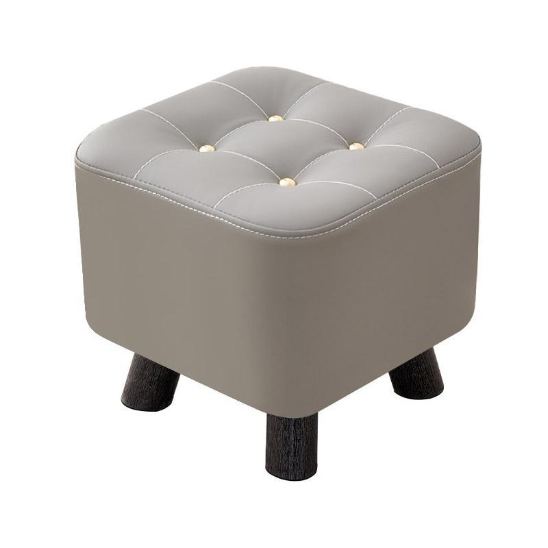 Small Stool Household Sofa Stool Shoes Changing Low Seat for Bedroom and Living - Orange V528-STOOL-ORANGE-313181
