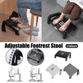 1PC Adjustable Office Foot Rest Pedal Stool Sofa Leg Support for Home or Desk Use - White V528-STOOL-WHITE-735384