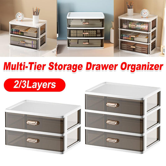 2/3 Tier Organizer Storage Shelf Multi Functional Cosmetic Bathroom Organizer Rack - Two-Layer V528-STORAGE-2-490303