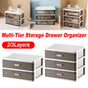 2/3 Tier Organizer Storage Shelf Multi Functional Cosmetic Bathroom Organizer Rack - Two-Layer V528-STORAGE-2-490303