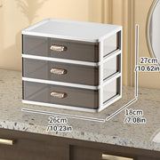 2/3 Tier Organizer Storage Shelf Multi Functional Cosmetic Bathroom Organizer Rack - Two-Layer V528-STORAGE-2-490303
