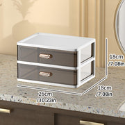 2/3 Tier Organizer Storage Shelf Multi Functional Cosmetic Bathroom Organizer Rack - Two-Layer V528-STORAGE-2-490303