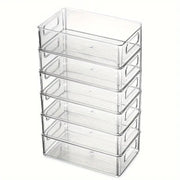 6pcs Transparent Fridge Organizer Storage Box for Kitchen and Food Organization V528-STORAGE-6PCS-689100