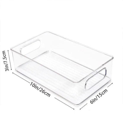 6pcs Transparent Fridge Organizer Storage Box for Kitchen and Food Organization V528-STORAGE-6PCS-689100