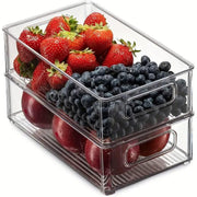 6pcs Transparent Fridge Organizer Storage Box for Kitchen and Food Organization V528-STORAGE-6PCS-689100