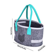 2pcs Doll Storage Organization Bag Felt Handbag Toy Organizer Storage V528-STORAGE-BAG-2PCS-244521